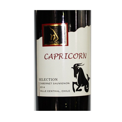 十二星座摩羯座赤霞珠红葡萄酒