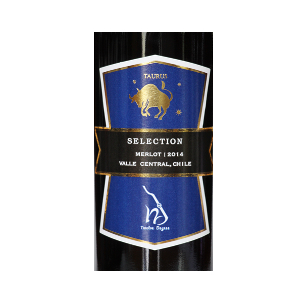 十二度金牛座梅洛干红葡萄酒