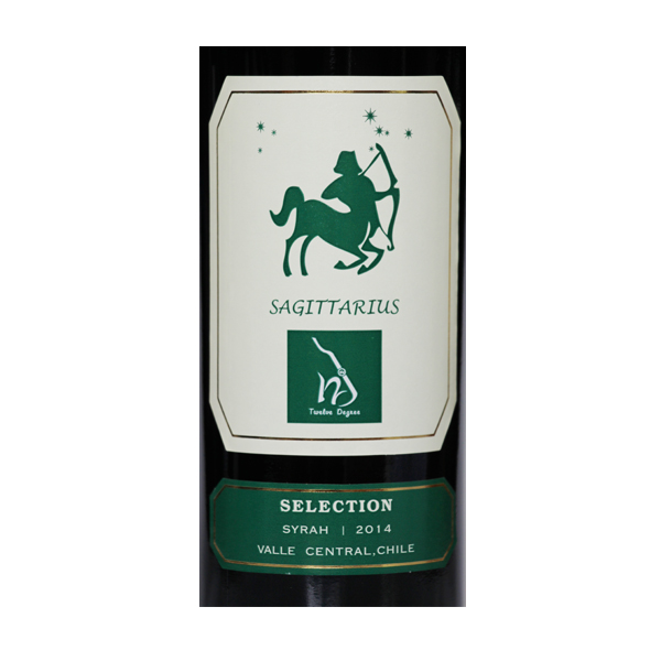 十二度射手座西拉干红葡萄酒