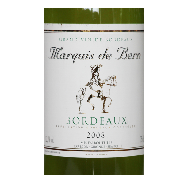 伯尼尔侯爵干白葡萄酒