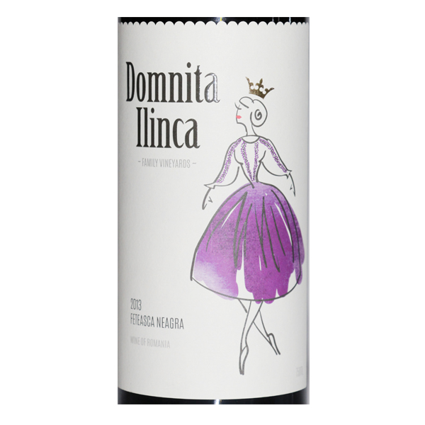 伊琳卡公主黑姑娘半干红葡萄酒