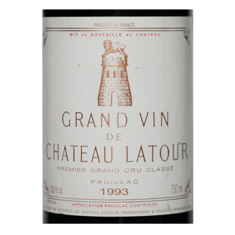 拉图酒庄干红葡萄酒1993