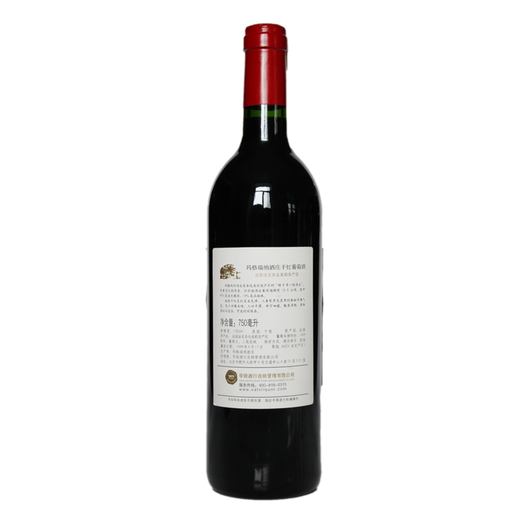 玛格瑞纳酒庄干红葡萄酒1994