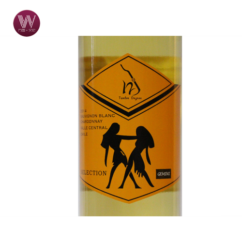 十二度双子座长相思霞多丽干白葡萄酒