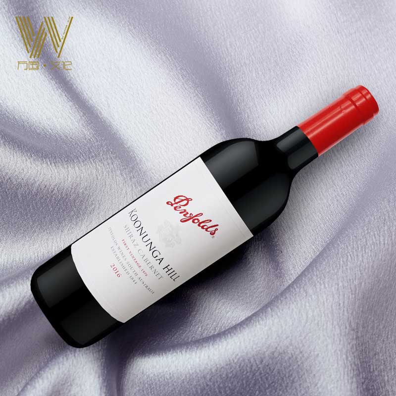 奔富寇兰山赤霞珠西拉混酿红葡萄酒