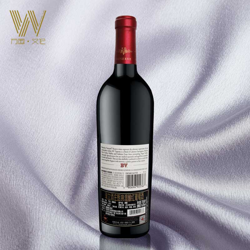璞立酒庄甄锦混酿红葡萄酒（BV）