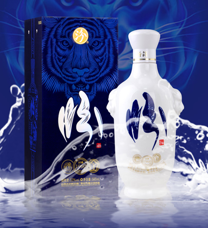 53度500ml汾酒虎头汾白瓷（2022版）