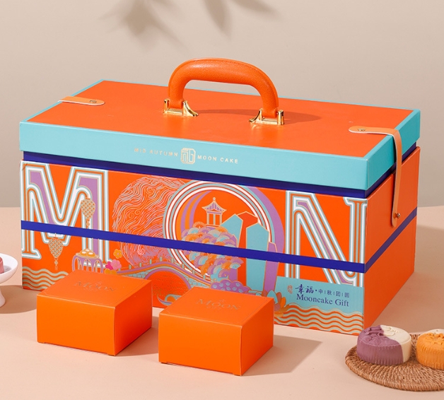 moon双层手提盒