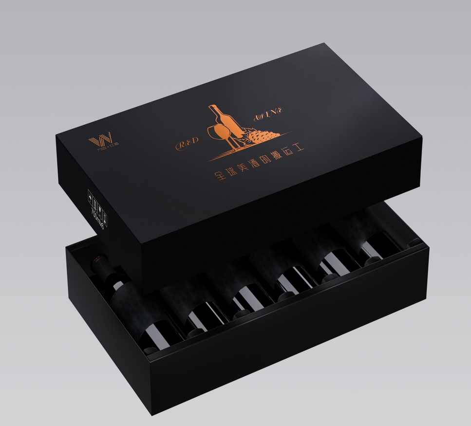 天地盖六支装纸盒