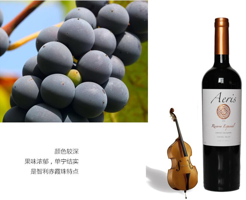 艾瑞斯精选赤霞珠干红葡萄酒